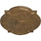 Ekena Millwork Waltz Ceiling Medallion (Fits Canopies up to 4 1/2"), 21 1/4"W x 17 3/8"H x 1"P, Rubbed Bronze CM21WARZS - alternate 2